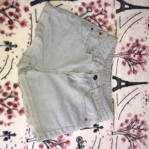 Light Jean Shorts